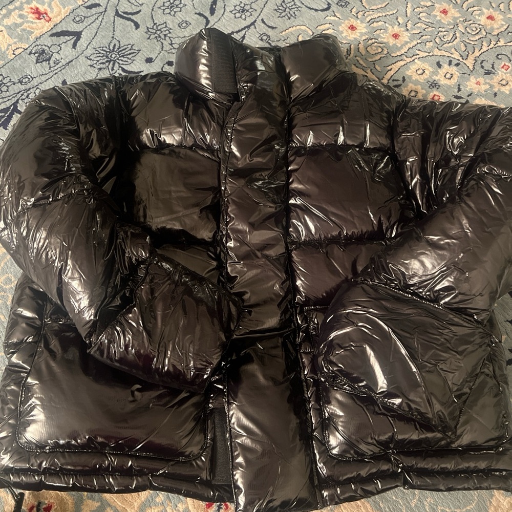 Men's Black Puffer Jacket